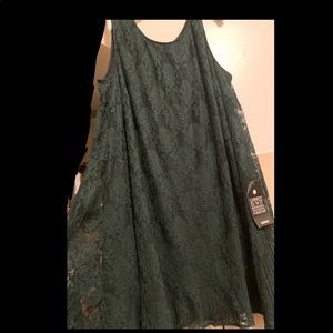 Beautiful green lace dress